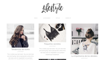 Plantilla - Estilo de Vida