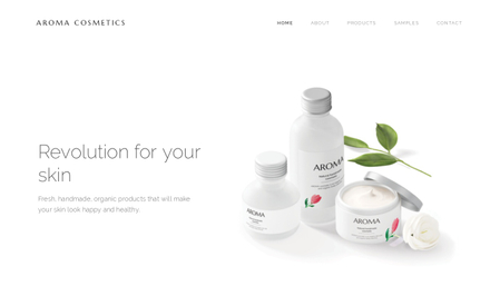 Cosmetic brand template