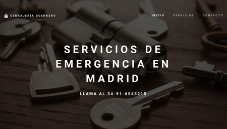 Plantilla de cerrajería