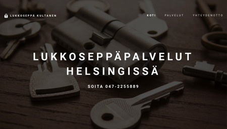 Sivupohja - Lukkoseppä