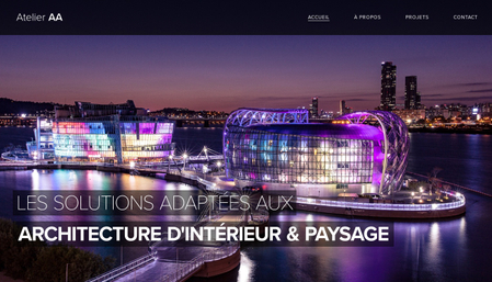 Template Atelier d'architecture