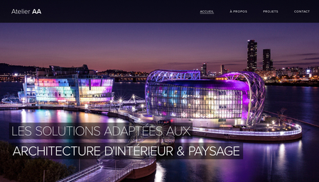 Template Atelier d'architecture