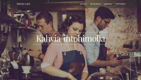 Sivupohja - Fresh Café