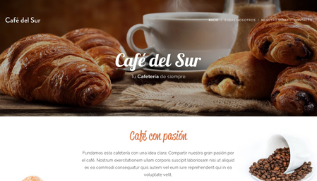 Plantilla - Café del Sur