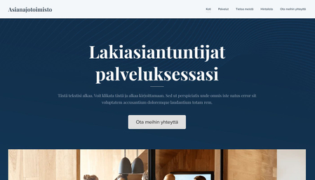 Sivupohja - Asianajotoimisto