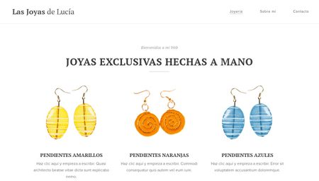 Plantilla para joyería artesanal