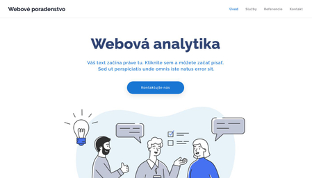 Šablóna: Webové poradenstvo