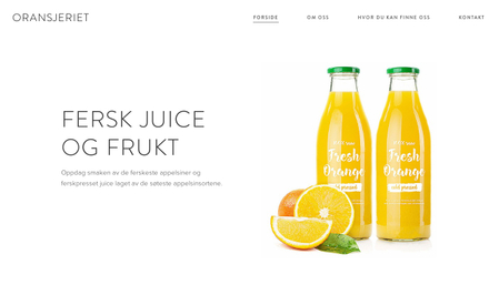 Fersk juice og frukt mal