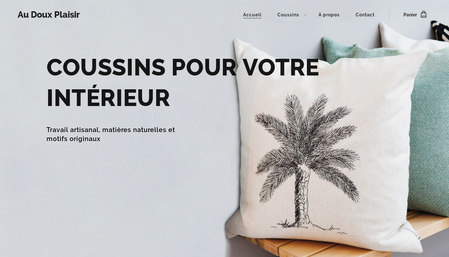 Template Coussins faits main